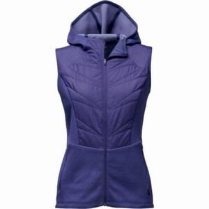 The North Face Motivation Psonic Vest Estate Blue Lightweight Hooded Small EUC
